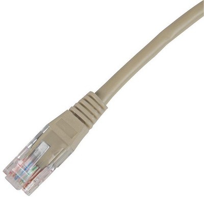 CONNECTIX CABLING SYSTEMS - 0.5m Grey Cat5e UTP Ethernet Patch Lead