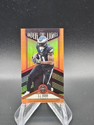 2023 Panini Legacy A.J. Brown Under The Lights Mini #/125 Philadelphia Eagles 