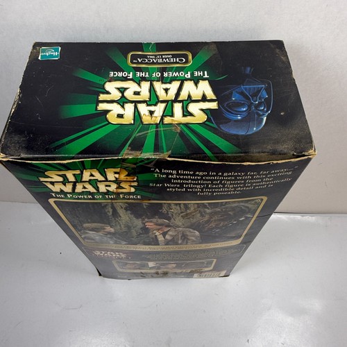 Star Wars Power of the Force Chewbacca POTF 13" Action Figure 1999 *BOX WEAR* - Picture 3 of 9