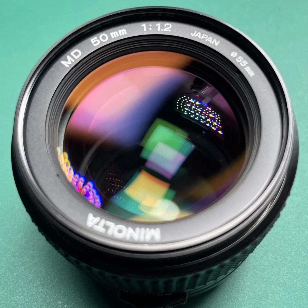 整備済み　MINOLTA (new) MD 50mm 1:1.2(f1.2) Minolta MD 50mm 1:1.2 tests and review - Lens QA Works