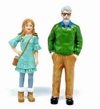 Mayberry Street Miniatures Doll  *Grandpa* Big Sister * Resin Dollhouse Figures