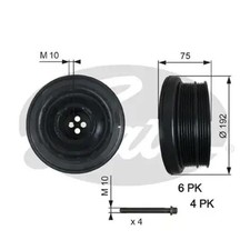 Poulies diverses BMW 3,3