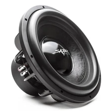 NEW SKAR AUDIO EVL-15 D4 2500W MAX POWER 15-INCH DUAL 4 OHM SPL/SQ CAR SUBWOOFER