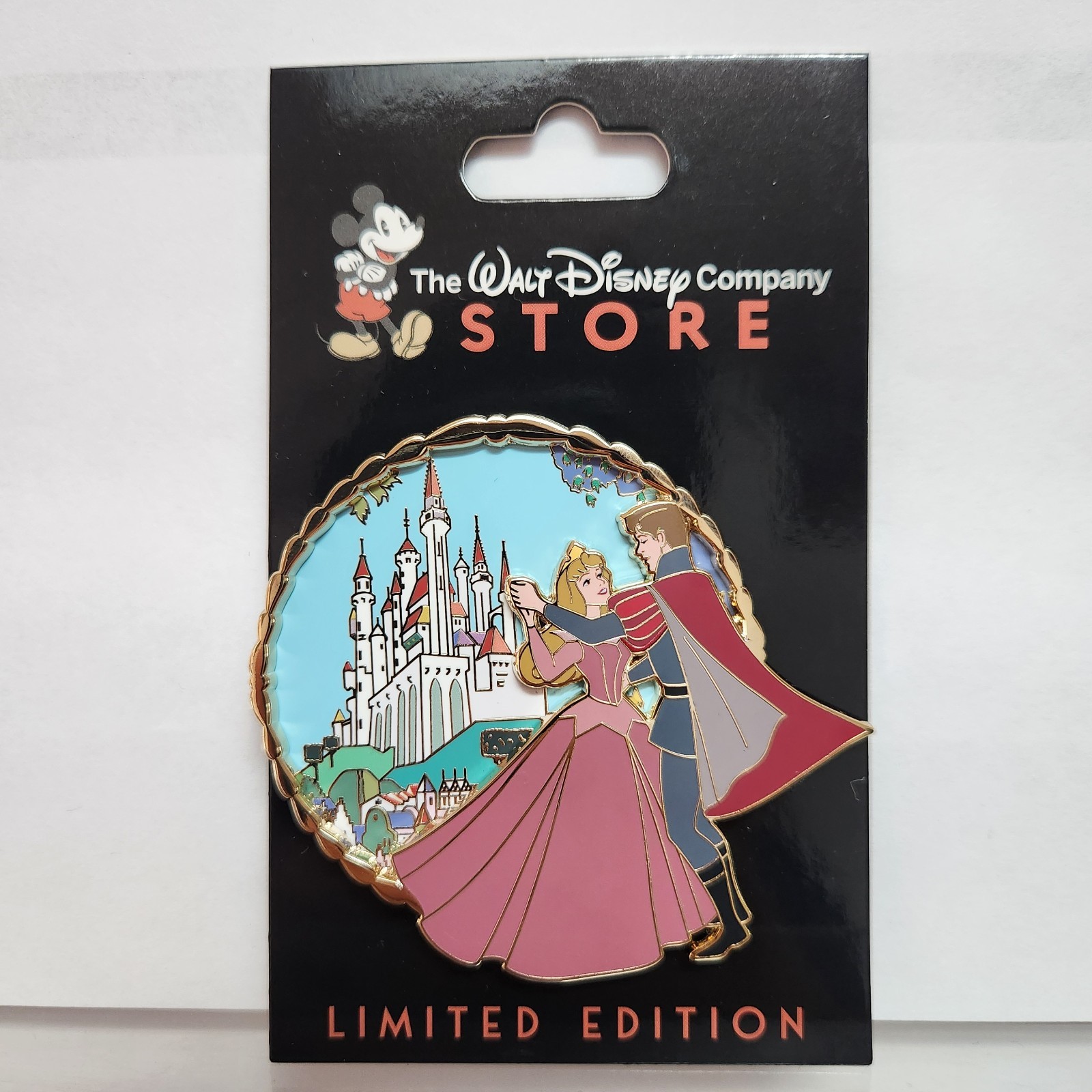 Disney D23 Expo 2024 DEC WDCS Fairytale Dancing Couples Aurora & Phillip Pin