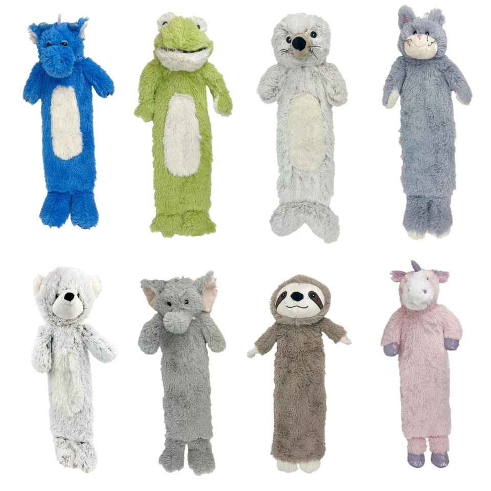 WARMIES Children's Hot Water Bottle With Plush Soft Huggable Removeable Animal Cover