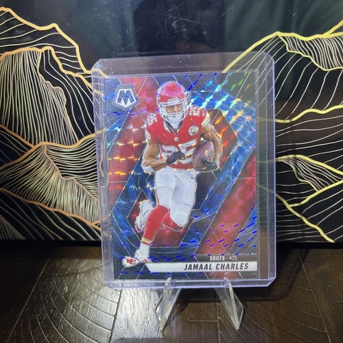 2025 Panini Mosaic #18 Jamaal Charles Kansas City Chiefs Mosaic Genesis Prizm SP