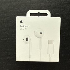 Apple EarPods USB-C Wired Headphones White Model EarPods USB-C New