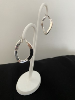 Arracadas De Plata De Taxco, Nuevas, Modernas Hechas En México