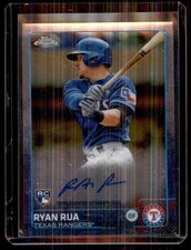 2015 Topps Chrome Rookie Autographs Ryan Rua Auto #ARRR