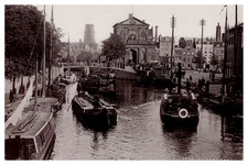 Netherlands, Rotterdam, Delft Poort, vintage print, ca.1890 Netherlands, Rotterdam