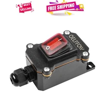 Waterproof Rocker Switch - 20A Toggle Switch for High Power Appliances