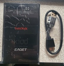 Sandisk 2.5 USB External Transparent 128GB SS...