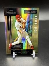 2004 Playoff Prestige #156 SCOTT ROLEN Xtra Bases Black  06/75 Cardinals