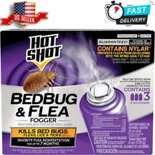 Bed Bug Bomb Insect Fogger Kill Mosquito Flies Fleas Ticks Bed Bugs Killer 3 Pcs