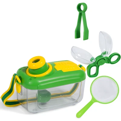 Entdecker Set für Kinder Forscherset Insektenbox mit Lupe Schmetterlingsnetz - Bild 1 von 4