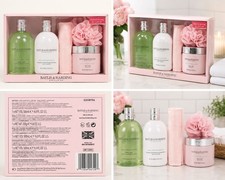 Baylis Harding Peony White Tea Jasmine 4 Pc Bath Gift Set New Sealed