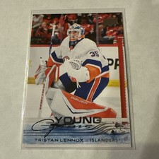 Tristan Lennox Islanders 2025-26 Young Guns Upper Deck RC #471