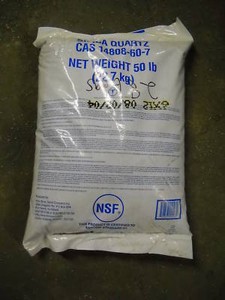 50lb Bag Nsf Silica Quartz Cas 14808 60 7 Ebay