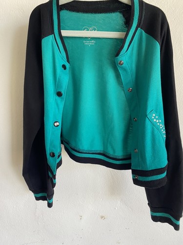 Girls Clothing Size 7 Green Justice Bundle Jacket Skort and Camie/Tank Top - Picture 5 of 7