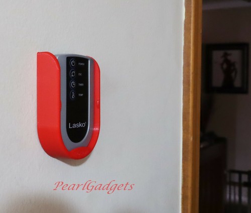 Holder for Lasko Fan Remote Control for 3, 4, & 5 Button Remote Wall Mountable - 第 1/12 張圖片