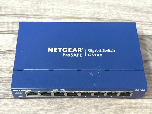 Netgear GS108 V4 8-Port Gigabit Unmanaged Ethernet Network Switch - Afbeelding 3 van 5