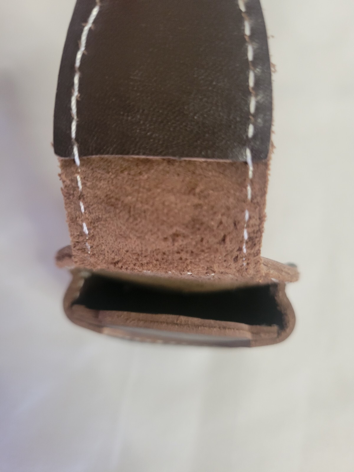 FireDog Leather Magnetic Flip-Top Lighter Holder with Clip