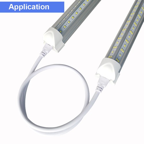 1.6FT 3FT 5FT 6FT 3 Prong Power Cords US PLUG Extention Cords for T8 LED Lights - Bild 10 von 29
