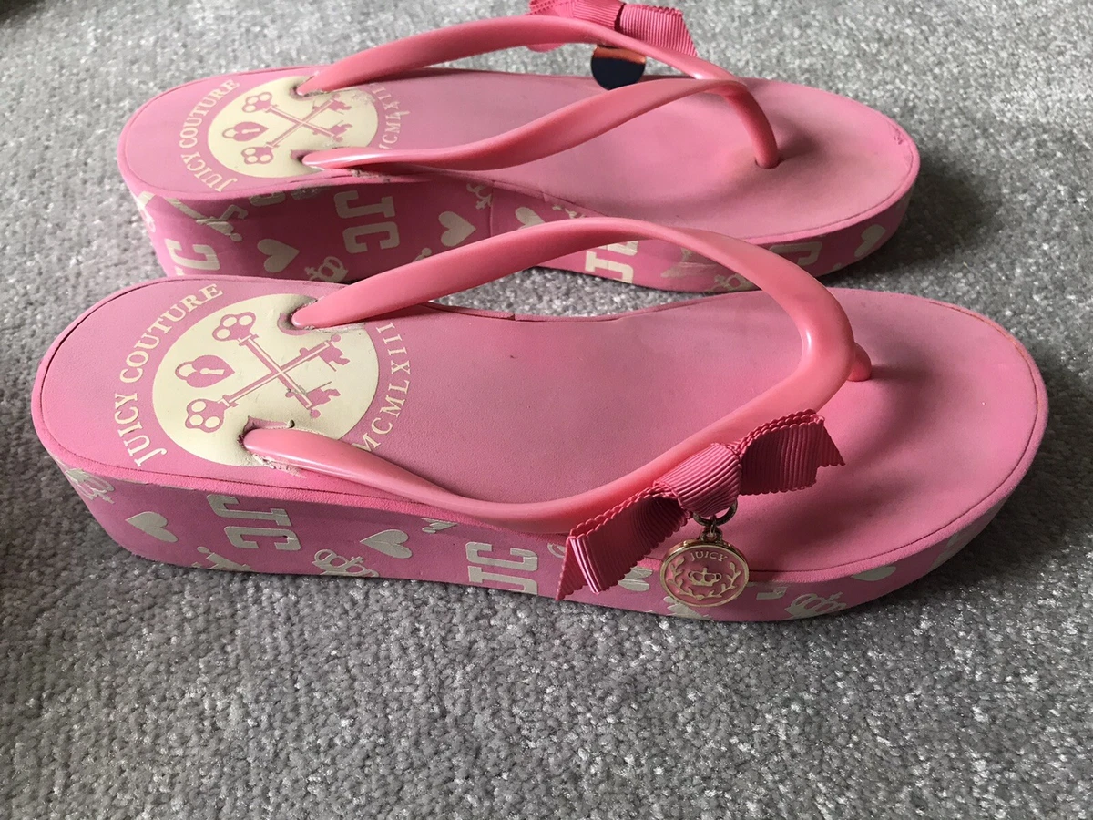 Juicy couture flip flops cheap