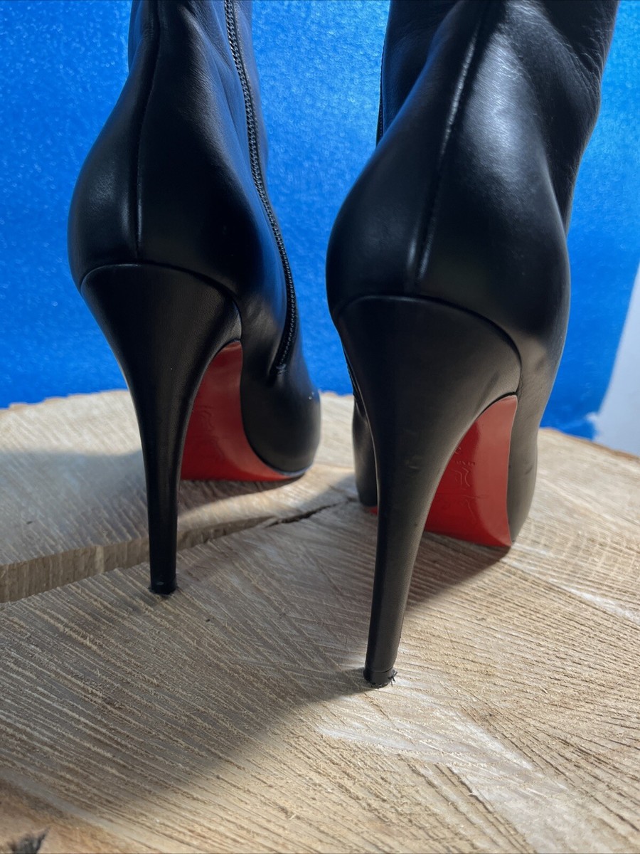 Christian Louboutin ブラック ハイヒール EU37.5 Christian Louboutin Women US 7.5 EU37.5 Black leather 19