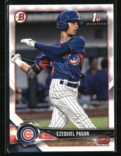 Ezequiel Pagan 2018 Bowman Draft #BD-106  Baseball Card