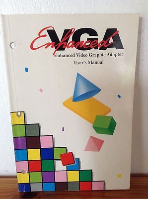 vga enhanced video graphic adapter user's manual