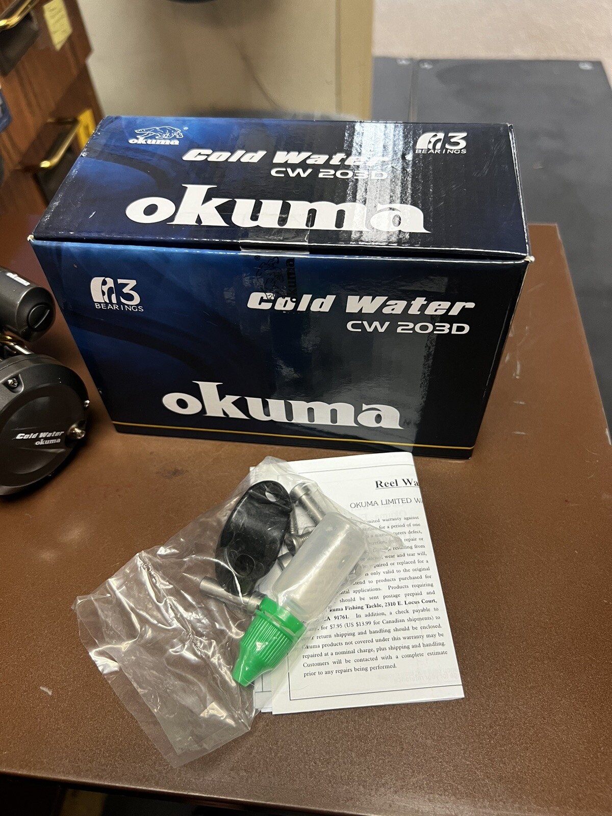 Okuma Cold Water Line Counter 5.1:1 - CW-203D