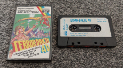 TERROR DAKTIL 4D MELBOURNE HOUSE SPECTRUM 48/128 KASSETTE UNGETESTET