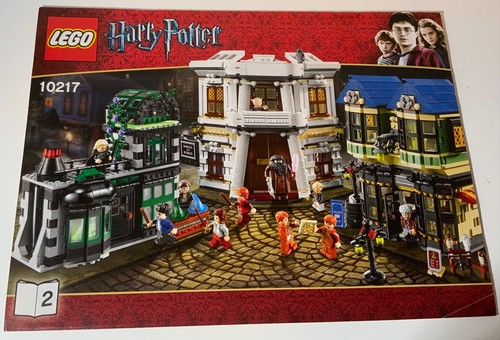 Lego Harry Potter Instruction Manuals Only Set 10217 Diagon Alley All 3 Books - Picture 5 of 10