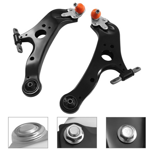 12-Piece Front Lower Control Arm Ball Joint Kit For Toyota Sienna 2011-2020 - Complete Set With Bushings & Hardware