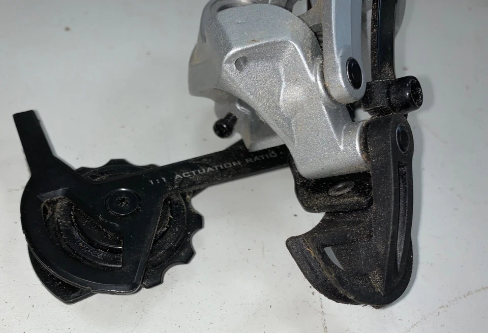 Câmbio traseiro SRAM X4 gaiola longa 8s 90s MTB 1:1 atuação exata X-4 MTB TOUR - Imagem 4 de 4