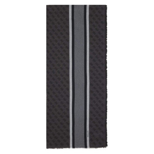 Guess Sciarpa Viscosa Uomo Coal Am9492pol03 - Imagen 2 de 2