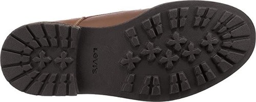 Levi's Emerson 2.0 Mediano Cuero Marrón Para Hombres Botas al Tobillo Medio con Cordones - Imagen 2 de 6