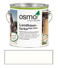 Osmo Landhausfarbe Weiß 25 l TOP NEUWARE