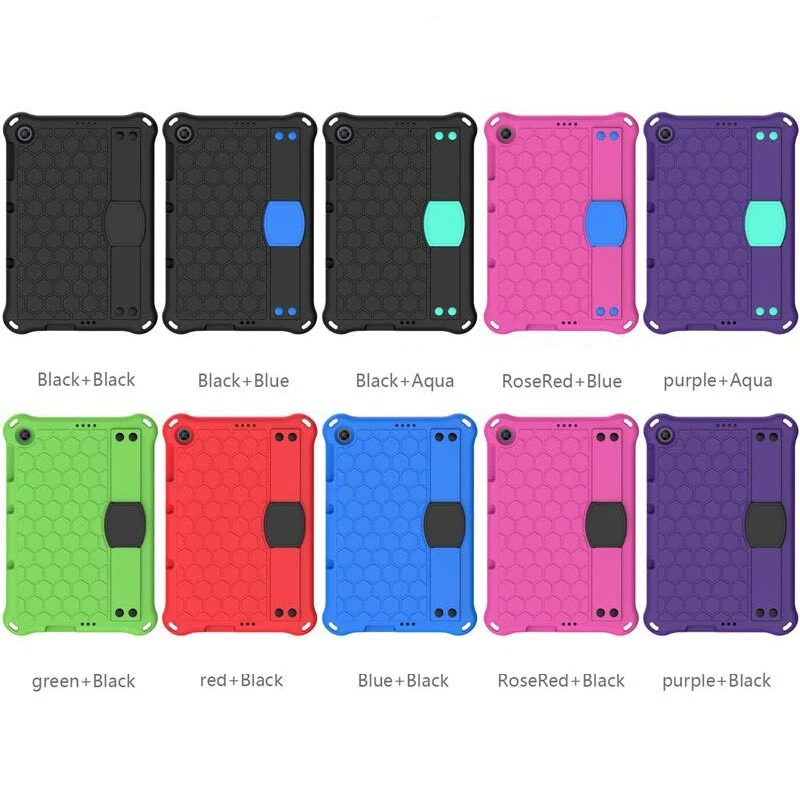 Kids Case Huawei Matepad T10 T10S T5 T3 T8 M5 M6 X8 EVA ShockProof Strap Cover - Image 2 of 4