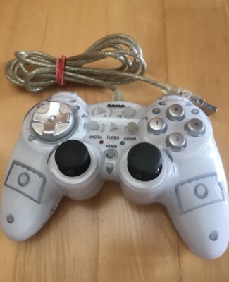 pc gamepad Hama Whitestorm USB Anschluss Farbe Weiß Arctic Dual Sticks