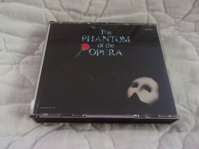 PHANTOM OF THE OPERA ORIGINAL CAST RECORDING 2-DISC CD ANDREW LLOYD WEBBER 1987