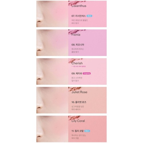 BBIA Last Blush LAST BLUSH 2025 Renewal 4g 15 Colors K-Beauty - Picture 27 of 31