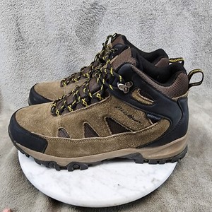 Eddie Bauer Shoes Mens Size 9.5 Brown Leather Lace Up Hiking Boots *GUC* Eddie Bauer | Shoes | Eddie Bauer Shoes Mens Size 95 Brown  main image 2