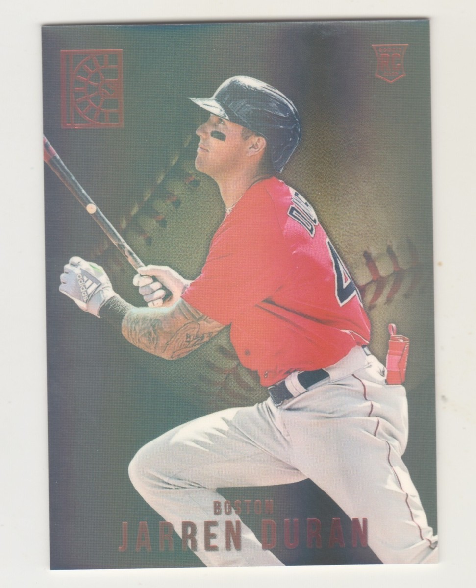 2022 Panini Capstone RED FOIL #3 JARREN DURAN RC Rookie Boston Red