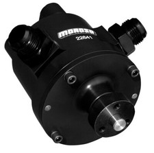 Moroso 22641 Vacuum Pump Racing Mechanical 4-vane 12 An Inlet Outlet Black