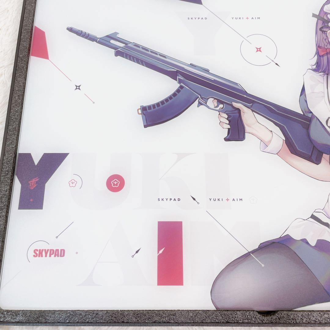 SKYPAD 3.0 Yuki Aim XL Glass Mouse Pad Yukiaim Edition Used SKYPAD 3.0 Yuki Aim XL Glass Mouse Pad Yukiaim Edition Used