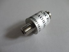 F Inline Coaxial Cable Surge Protector Suppressor Male/Female, Surgender, Silver