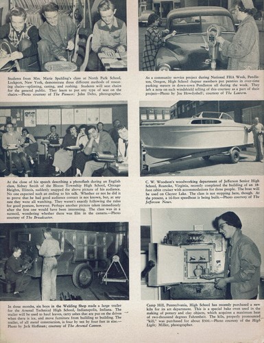 Student Life Magazine 1955 High School Programs Photos Articles Principals FBI - Picture 2 of 2