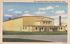 War Department Theatre - Camp Campbell, Kentucky Linen